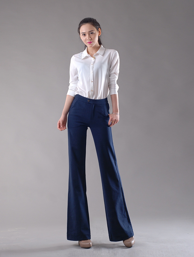 young fashion lady large flare bell bottom pant,women trousers - TiaNex