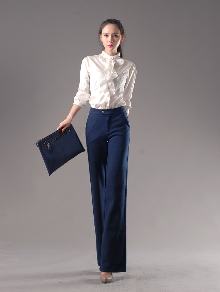 young fashion lady large flare bell bottom pant,women trousers - TiaNex