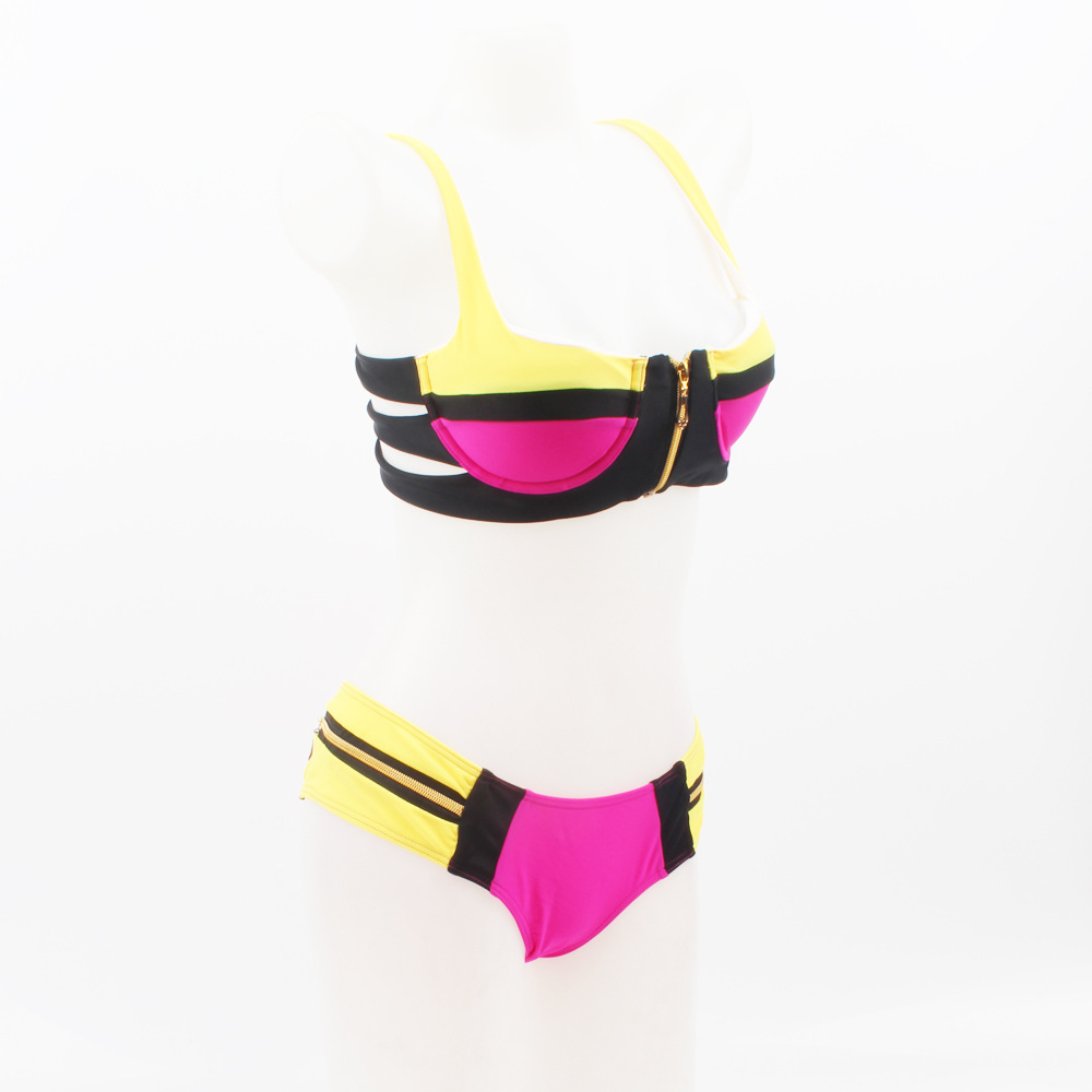 Hot Sale Candy Patchwork Women Bikini Swimear Tianex