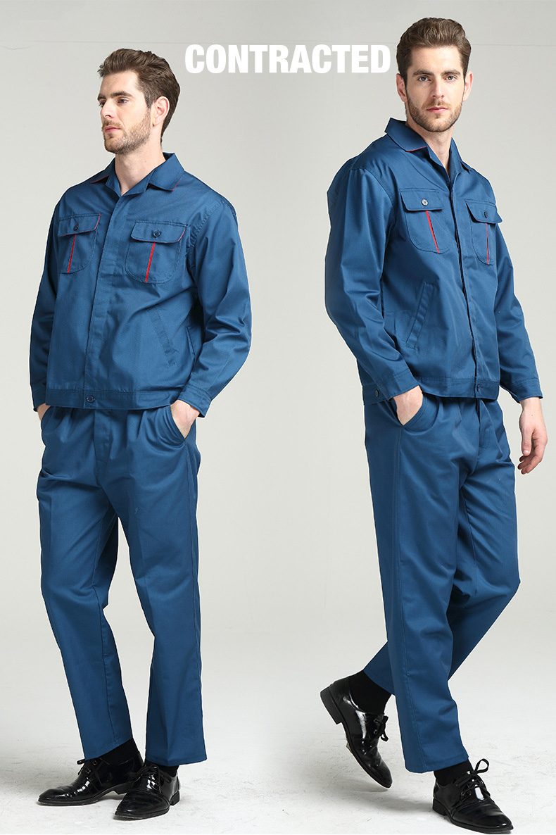 fashion high quality fabric factory workshop staff uniform - TiaNex