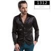 fashion casual Imitation silk men shirt