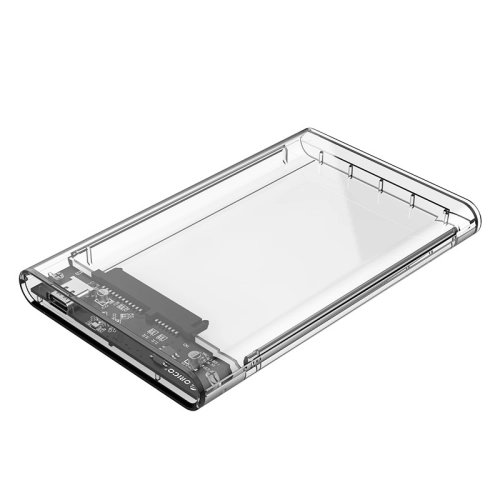 2.5 inch Transparent Type-C Hard Drive Enclosure (2139C3)