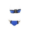 classic wrapped patchwork women bikini swimwear