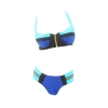 classic wrapped patchwork women bikini swimwear