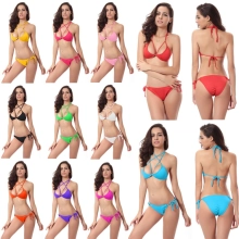 candy bead sexy bikini  women beach swimwear  7 colors