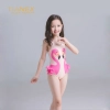 lovely swan girl swimwear