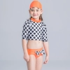 cute dot giraffe design girl swimwear