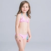 cute dot halter girl swimwear