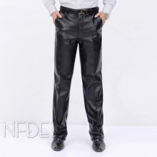 casual high quality straight-leg men's pant trousers