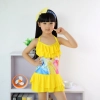 high quaity cheap cartoon girl swimwear