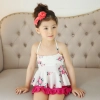 lovely flower water spa swim little girl kid swimwear