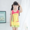 lovely one piece child girl swimwear