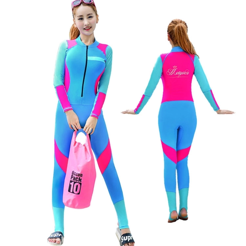 2017 new design wetsuit swimwear for women