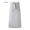 knee length restaurant waiter chef apron kitchen apron Color white apron