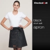 upgrade denim kitchen chef apron Color black split denim apron