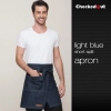 upgraded halter/split denim kitchen chef apron