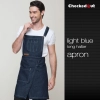 upgraded halter/split denim kitchen chef apron Color blue halter denim apron