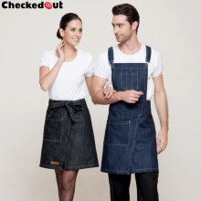 upgrade denim kitchen chef apron