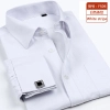 hot sale slim stripes print men shirt office uniform