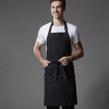 half/halter stripes high quality chef waiter apron Color black stripes long apron