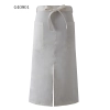 half length split apron waiter bar apronchef apron Color white apron