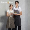 great fashion long design halter restaurant coffee shop staff apron