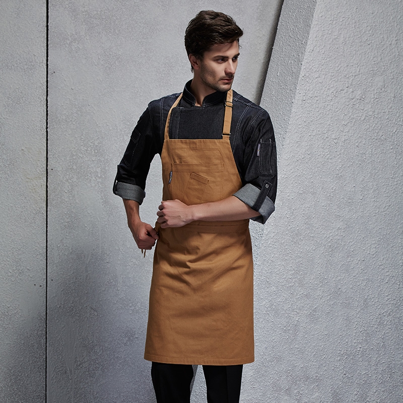 upgraded coffee shop clerk apron baker waiter apron