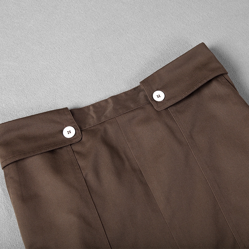 button belt short apron