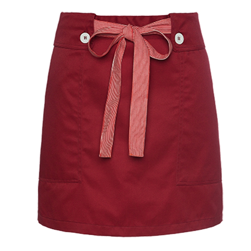 button belt short apron