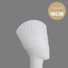 high quality plant fiber paper  disposable chef hat  MOQ 100pcs