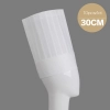 high quality plant fiber paper  disposable chef hat  MOQ 100pcs Color 30cm
