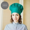 classic fashion mushroom style restaurant kitchen chef hat