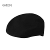 fashion brand beret hat for waiter chef Color unisex black hat