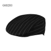 fashion brand beret hat for waiter chef Color unisex stripes beret hat