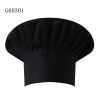 hotel sale restaurant kitchen chef hat Color unisex black chef hat