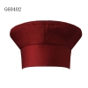 round flat top chef hat Color unisex wine chef hat