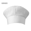 round flat top chef hat Color unisex white chef hat