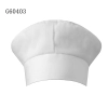 round flat top chef hat