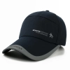 fashion sports baseball flat peek cap hat Color Navy