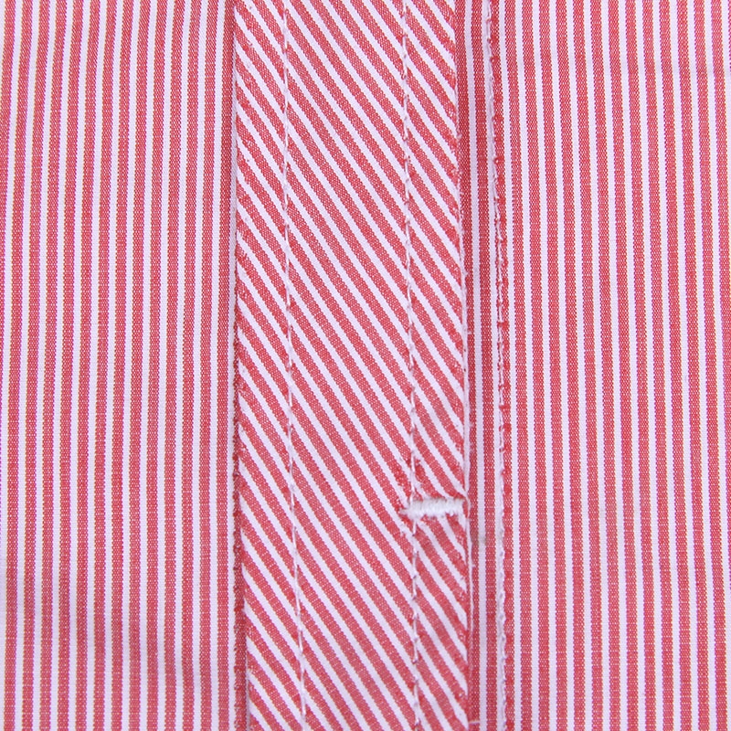 Professional Striped Waiter Uniform Shirt - Short & Long Sleeve Hospitality Server Jacket