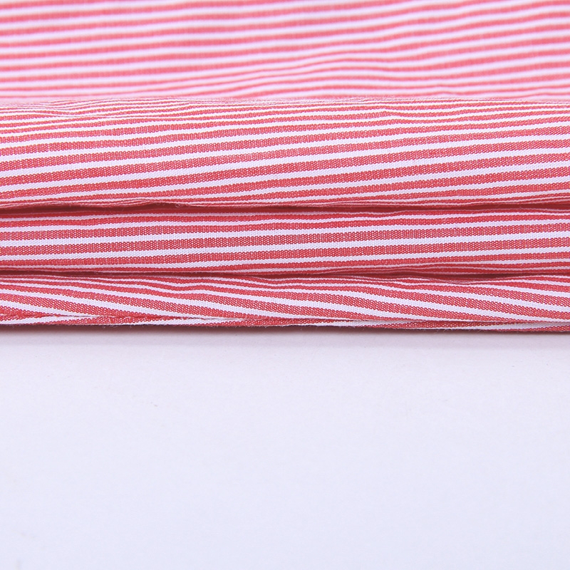 Professional Striped Waiter Uniform Shirt - Short & Long Sleeve Hospitality Server Jacket