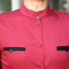 coffee shop long sleeve waiter shirt jacket uniform