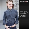 Europe fashion uniforms long sleeve wait staff dealer uniform shirt Color long sleeve men shirt