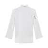 upgraded breathable kitchen master jacket chef coat uniform Color white coat