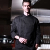 fashion overlap Closure upgraded chef coat chef jacket