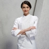 hot sale good quality black chef coat jacket Color unisex white coat