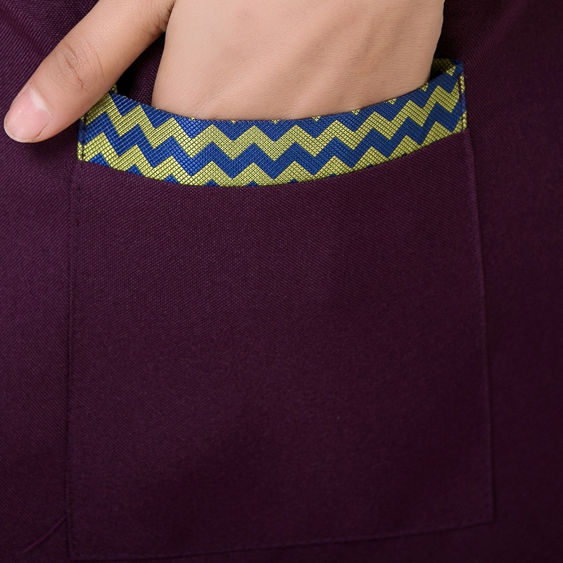 Thailand style teahouse waiter waitress uniform shirt