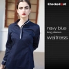 summer design  coffee shop bar pub waiter uniforms workwear