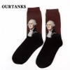 fashion famous painting art printing socks cotton socks men socks women socks