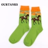 fashion famous painting art printing socks cotton socks men socks women socks